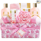 Spa Luxetique Spa Gift Baskets for Women, Bath Bombs, Body Lotion, Hand Cream by spaluxetique