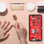 FAMILIFE Nail Kit, Professional Manicure Set Manicure Kit Nail Clipper Set - Image 8
