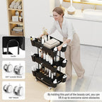 3 Tier Drawer Shelf Beauty Cart - Image 4