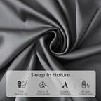 Cobnom Pure Mulberry Silk Pillowcases Set of 2, King Size - Image 3