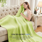 L'AGRATY Knitted Weighted Blanket - Image 7