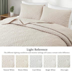 Exclusivo Mezcla Queen Quilt Bedding Set, Lightweight Soft Bedspreads Coverlets - Image 3
