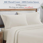 California Design Den Heirloom Soft, Smooth & Thick Certified 800 Thread Count - Image 4