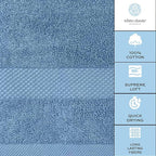 White Classic Luxury Soft Bath Sheet Towels - Image 7