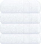 Belizzi Home 4 Pack Bath Towel Set 27x54, 100% Ring Spun Cotton, Ultra Soft by Unknown