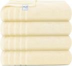Avalon Towels Bath Towels Set of 4, Size 30 x 60 Inches, Highly Soft and - Image 3