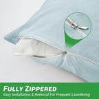 Gogreen Bamboo Rayon Waterproof Pillow Protector, Breathable Pillow Cover - Image 3