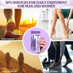 Pedicure Kit Foot Soak Set: Bubble Salt, Sugar Scrub, Massage Mask, Massage - Image 6