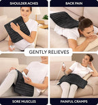 GENIANI Electric Heating Pad for Back Pain & Cramps Relief, Electric Throw - Image 2