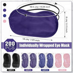 Tarpop 200 Pcs Eye Mask Sleeping Blindfold Eye Cover - Image 2
