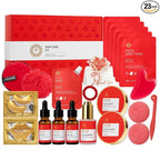 23 Pcs Mother's Day Gift, Rose Facial Skin Care Gifts Set by RAROSAACCA