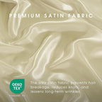 FreshCulture Satin Sheets Twin XL Bed Set - Image 5