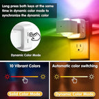 L LOHAS LED Night Light, Color Changing Night Lights Plug into Wall, Rotating - Image 5