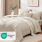 Monbix Oversized Queen Comforter Set - Image 4