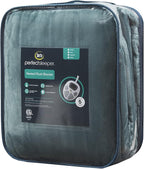 Serta Luxuriously Soft Plush Electric Blanket Fast Heating Cozy Cover, Safety - Image 7