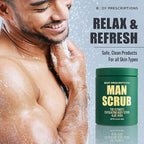 Body Prescriptions Men’s Exfoliating Body Scrub – Ultimate Skin Cleansing Wash - Image 4