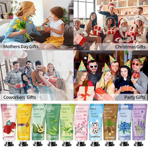 74 Pack Bulk Hand Cream, Easter Basket Stuffers, Mothers Day Gifts - Image 2