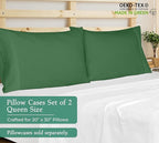 Royale Linens Queen Pillowcase Set of 2 - Image 2