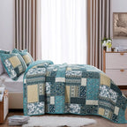 BEDIFANY Cotton Queen Size Quilt Sets, Lightweight Bedspread Queen Size - Image 3