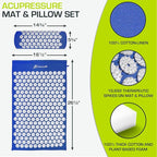 ProsourceFit Acupressure Mat and Pillow Set - Image 2