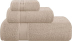 Belizzi Home Ultra Soft 3 Pack Cotton Towel Set, Contains a Bath Towel 28x55 by Unknown