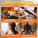 Tuning Forks for Healing, Medical-Grade Weighted & Unweighted Tuning Forks Set - Image 7
