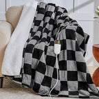 Heated Electric Blanket Throw, 50X60 Heating Blanket by OCTROT