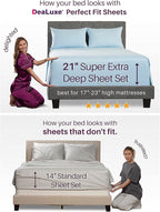 DeaLuxe California King Fitted Sheet Only - Image 7