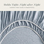 Hearth & Harbor Bed Sheets, Luxury Soft 6 Piece Bed Sheet Set Extra Deep Pocket - Image 4