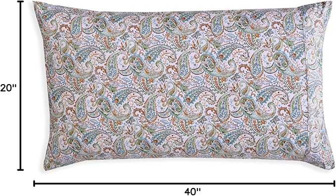 Elegant Comfort Paisley Pattern Pillowcase, 1500 Premium Hotel Quality - Image 3