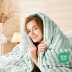 CozyLux Fluffy Queen Comforter Set - Image 3