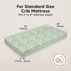 KeaBabies 2-Pack Organic Crib Sheets - Image 2