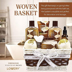 Gifts For Women Gift Basket for Women– 9 Piece Set of Vanilla Coconut Home Spa - Image 9