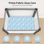 Baby Mini Crib Sheets Boy, Portable 38”x26” Pack and Play Sheets Fitted - Image 2