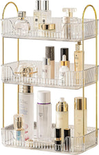 Akinbas 3 Tier Bathroom Organizer Countertop Makeup Perfume Tray Skincare by AKINBAS