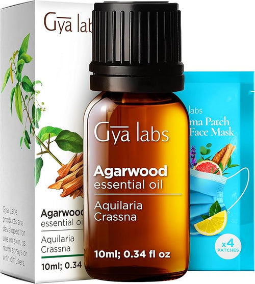 100% Pure Agarwood Essential Oil by GyaLabs