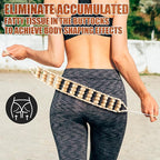 KintKita Wood Therapy Massage Tools, Back Wooden Massage Roller Rope Tool - Image 3