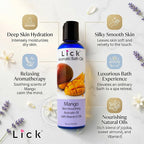 Lick Mango Scented Aromatic Bath Oil - Image 2