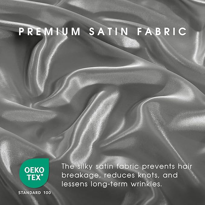FreshCulture Satin Sheets Twin XL Bed Set - Image 5