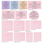 33 Pcs Mother's Day Gift for Mom, Rose Facial Skin Care Set, Bath & Body Spa - Image 9