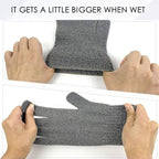 MIG4U Shower Exfoliating Scrub Gloves, Bathing Gloves Body Wash Dead Skin - Image 7