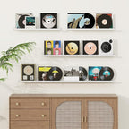 Picture Ledge Shelf, Floating Shelves Set of 2, 32 Inches Solid Wood Nursery - Image 2