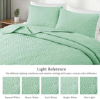 Exclusivo Mezcla Queen Quilt Bedding Set, Lightweight Soft Bedspreads Coverlets - Image 3