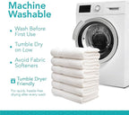 Pleasant Home Bath Towels Set of 6 100% Cotton, 515 GSM | Lightweight, Soft & - Image 5