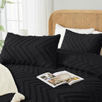 Andency Black Oversized Super King Comforter Set 120x120, Extra Large King Size - Image 4