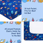 lasoftan Kids Sheet Set Full Size, Full Sheet Set - Image 4