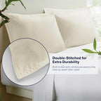 Kickoff Viscose Bamboo Pillowcase, 100% Organic Hidden Zippered Viscose Bamboo - Image 3