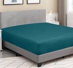 ROYALE LINENS 300 Thread Count 100% Long Staple Combed Cotton Fitted Sheet - Image 3