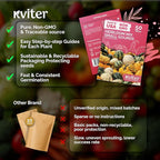 KVITER 50 Small Gourd Seeds Mix – Ornamental Fall Decor Gourds, Non GMO & - Image 5