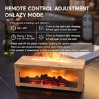 TMEHM Fireplace Flame Air Diffuser Humidifier, 7 Colors Aromatherapy Essential - Image 6